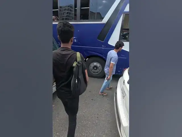 Video thumbnail for জ্যামের মধ্যে ঝুঁকি নিয়ে রাস্তা পারাপার | Risky Road Crossing | Dhaka Traffic Shorts