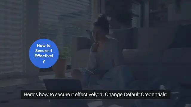 Video thumbnail for Securing Your Home Wi Fi Network