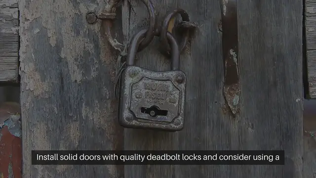 'Video thumbnail for How To Secure Your Homes Exterior'