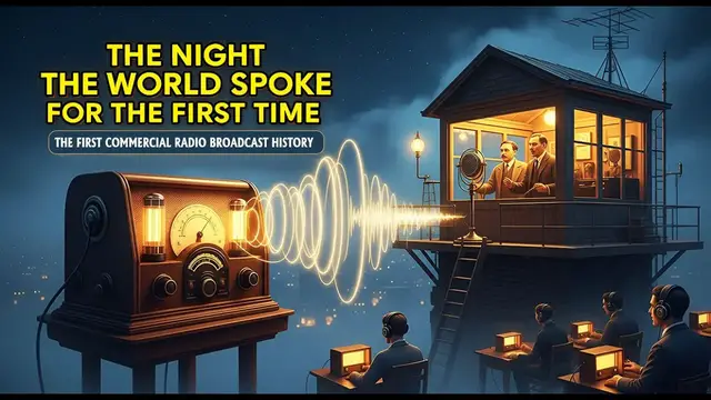 Video thumbnail for The First Radio Broadcast That Shocked Everyone!