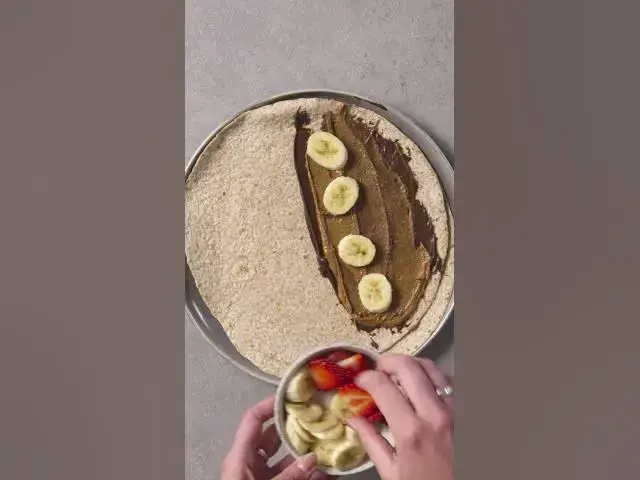 Video thumbnail for Sweet & Fruity Breakfast Quesadilla | Myprotein #shorts
