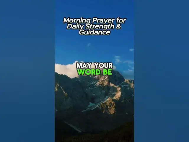 Video thumbnail for Victorious Faith - Morning Prayer #morningprayerbeforeyoustartyourday