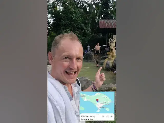 Video thumbnail for Hot springs ♨️ and lukewarm river 💦 in Bali 🏝️