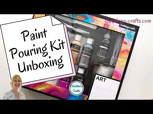 Video thumbnail for ACRYLIC PAINT POURING KIT UNBOXING - See what you get and what you can achieve out of the box!