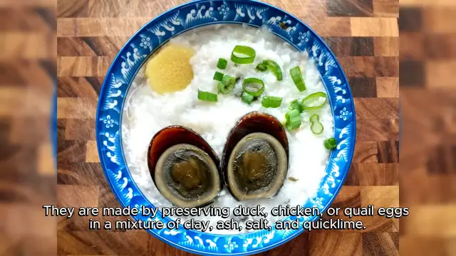 Video thumbnail for Century eggs Recipe