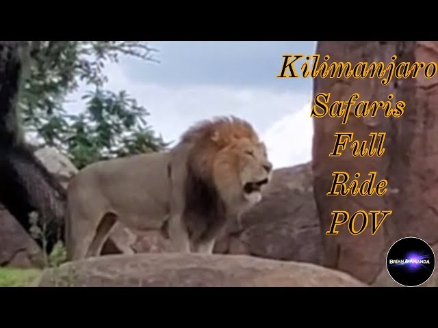 Video thumbnail for Kilimanjaro Safaris Full Ride At  Disney World's Animal Kingdom