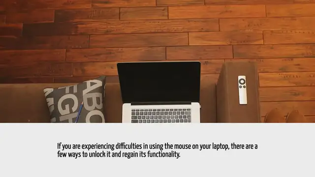 Video thumbnail for How To Unlock Mouse On Laptop