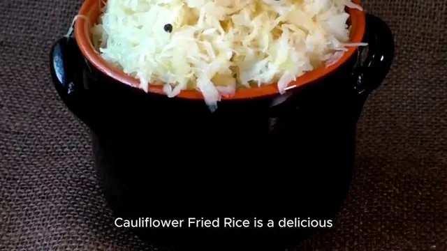 Video thumbnail for low carb vegetarian recipe