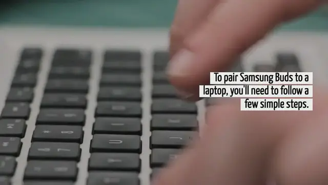Video thumbnail for How To Pair Samsung Buds To Laptop