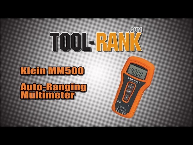 Video thumbnail for Klein MM500 Multimeter Torture Test Review