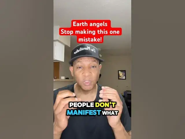 Video thumbnail for Earth angels stop making this one mistake when manifesting! #manifestation #shorts #angel