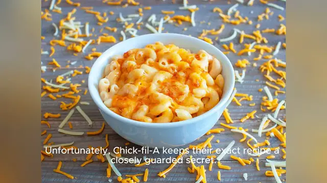 Video thumbnail for chick fil a mac and cheese recipe