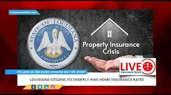 Video thumbnail for Spanish Version - Louisiana Citizens to sharply hike home insurance rates