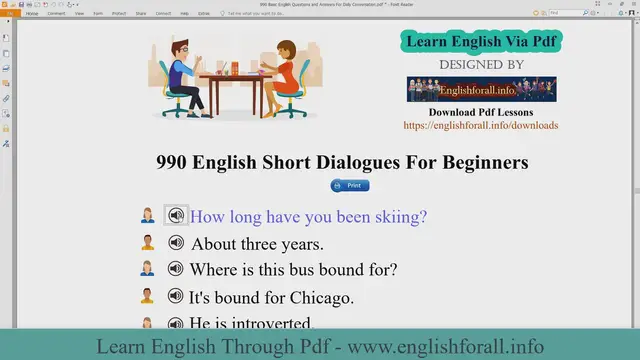 Video thumbnail for English Questions and Answers For Daily Conversation - Part 55