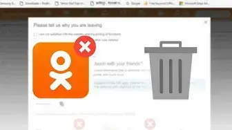'Video thumbnail for How to Delete your Odnoklassniki Account (OK.ru account)'