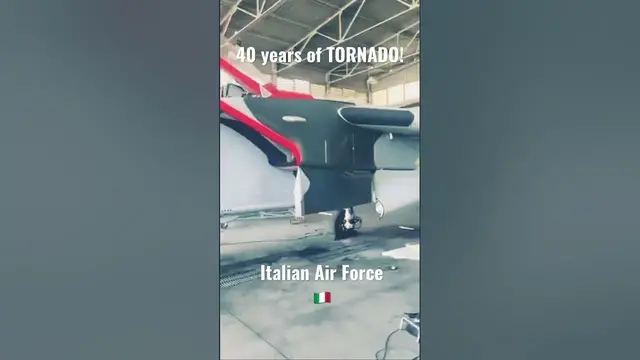 'Video thumbnail for The 6th Wing of the Italian Air Force crated this Special Color to celebrate 40 years of Tornado'