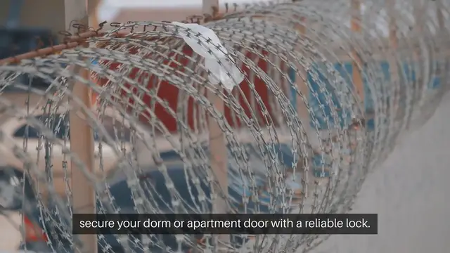 Video thumbnail for Home Security Tips For College Students