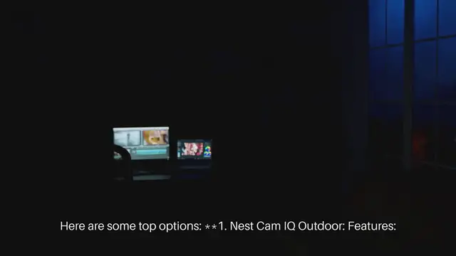 Video thumbnail for Smart Security Cameras with AI Features