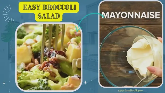 Video thumbnail for Easy Broccoli Salad