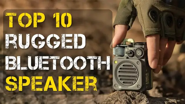 'Video thumbnail for 10 Best Rugged Bluetooth Speaker'