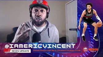 Video thumbnail for Detroit Pistons Lose to Cleveland Cavaliers 112-88