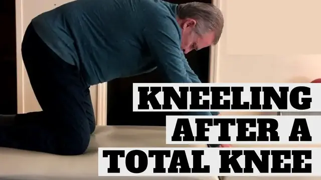 Video thumbnail for Kneeling After A Total Knee Replacement - Improve Flexion #TKR