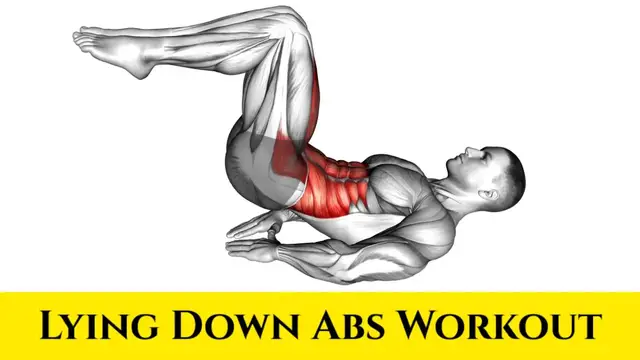 Video thumbnail for Exercises For Abs While Lying Down | Lying Down Abs Workout