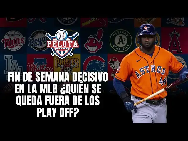 Video thumbnail for Fin de semana decisivo en la MLB: la última palabra rumbo a los playoffs