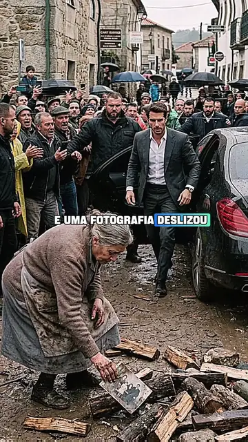 Video thumbnail for Milionário FICA PARALISADO ao ver sua mãe desaparecida vendendo lenha com uma foto de sua infância...