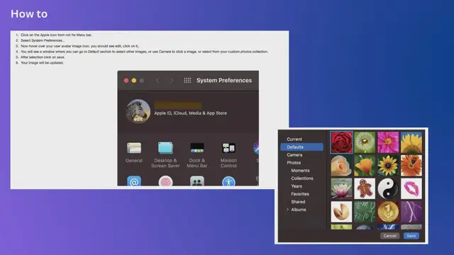 Video thumbnail for How to change user image icon macOS Big Sur