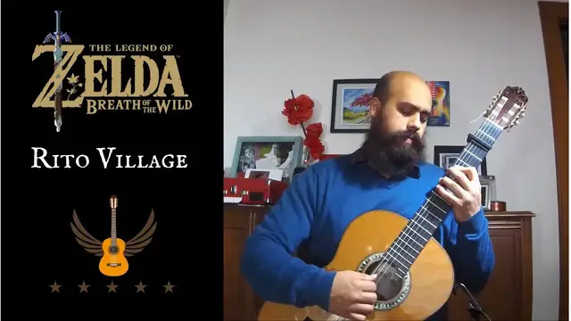 'Video thumbnail for Rito Village Guitar | Zelda Guitar Cover | BOTW'