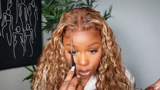 Video thumbnail for SPRING HOTTIE? NEW PRE-EVERYTHING 7X5 GLUELESS UNIT! BOMB BLONDE HIGHLIGHTS EASY INSTALL JULIA HA