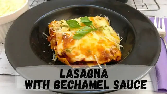 Video thumbnail for Lasagna with Bechamel Sauce | Happy Tummy Recipes