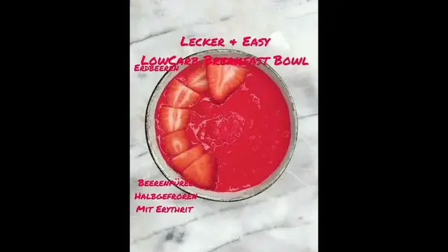 Video thumbnail for LowCarb Smoothie Bowl