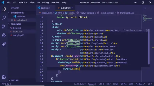 Video thumbnail for DOM to Image.js + FileSave. js | Take Screenshots from Chrome Browser and Download as PNG and JPG