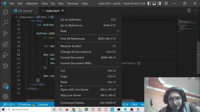 Video thumbnail for jsPDF-Autotable Tutorial to Insert Array of JSON Objects Data in Table inside PDF in Javascript