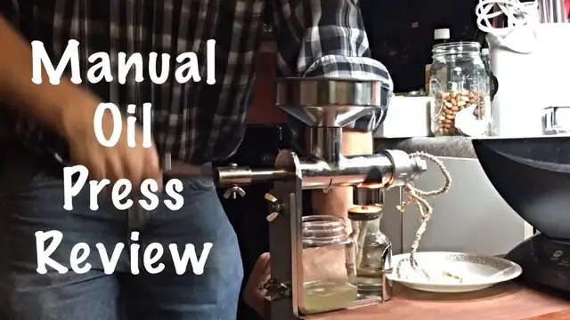 Video thumbnail for Manual Oil Press Review