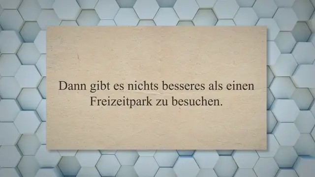 Video thumbnail for Freizeitparks in Deutschland