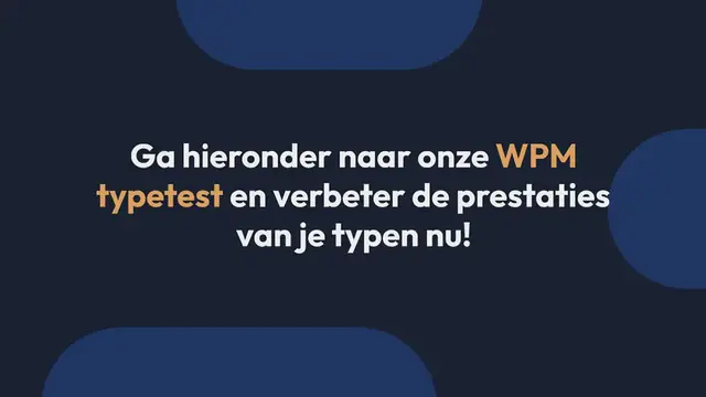 Video thumbnail for WPM Test | Woorden Per Minuut Typ Test