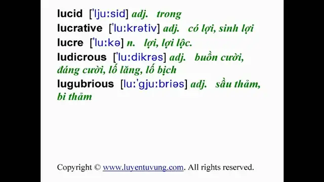 Video thumbnail for Essential Words for the GRE - Lesson 080