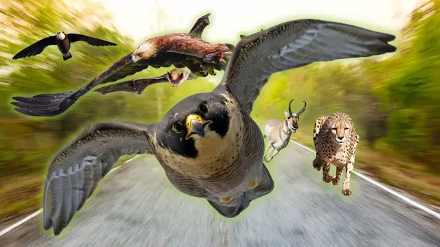 Video thumbnail for Fastest animals in the world 2022 -  Top 16 Fastest Animals