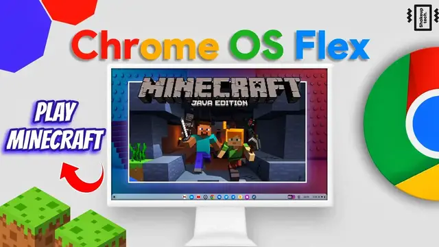 Video thumbnail for Playing MINECRAFT on the Chrome OS Flex !