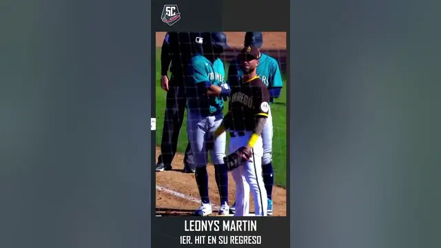Video thumbnail for Leonys Martin 1er Hit Spring Trainning