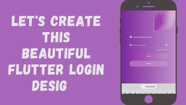 Video thumbnail for How To Design Beautiful Flutter Login Form Template