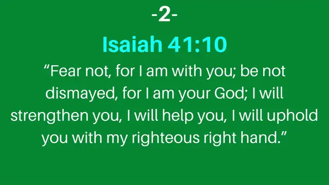 Video thumbnail for 10 Scriptures Against Hopelessness (2)