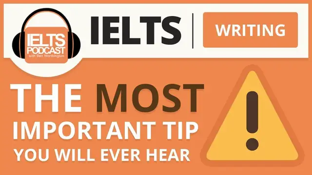 Video thumbnail for IELTS Writing: The Most Important Tip You Will Ever Hear