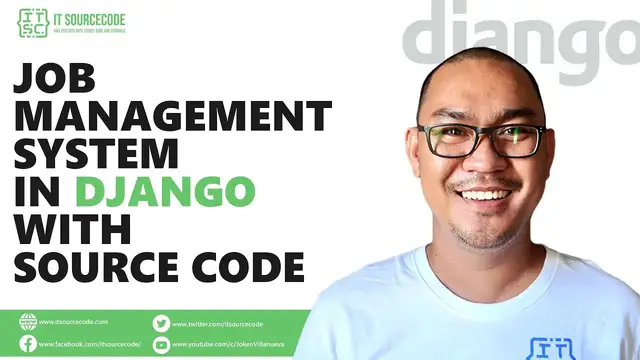 Video thumbnail for Job Management System in Django with Source Code | Django Projects with Source Code