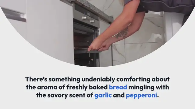 Video thumbnail for Homemade Pepperoni Garlic Bread