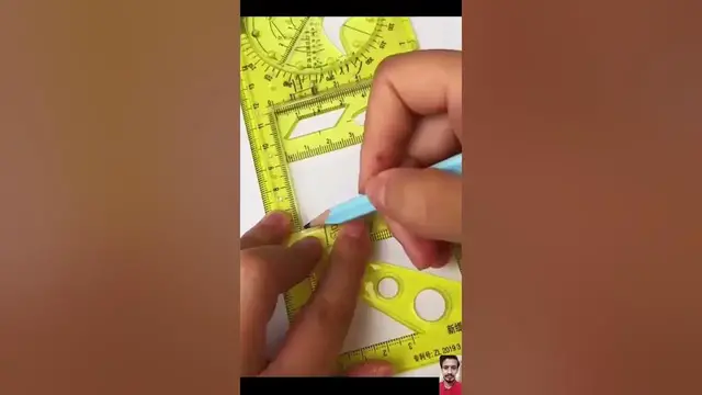 Video thumbnail for Geometric Rulers for Multiple Tasks | 🔗 Link is in Description | #trending #diy  #gadgets