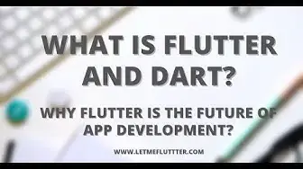 Video thumbnail for What Is Flutter And Dart - Flutter Tutorial - Flutter Dart Explained